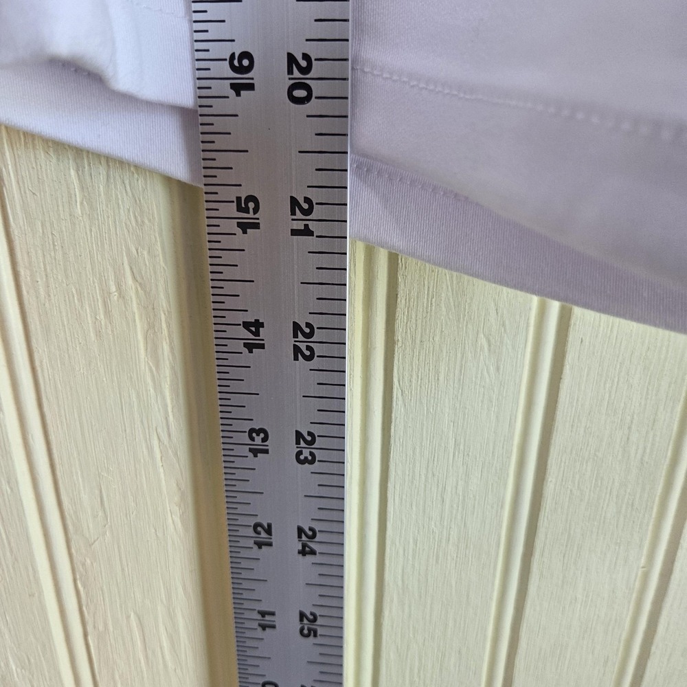 Croft & Barrow Capri Pants Womens 12 White Twill Pull On Stretch Pockets - Picture 6 of 6